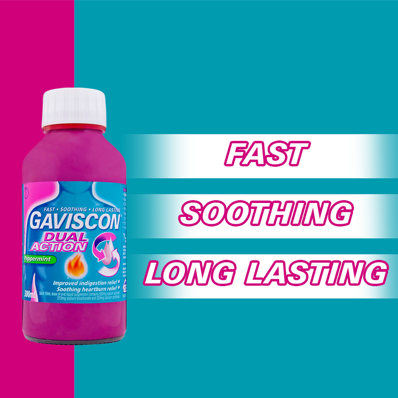 Buy Gaviscon Liquid Dual Action 600ml Online at Chemist Warehouse®